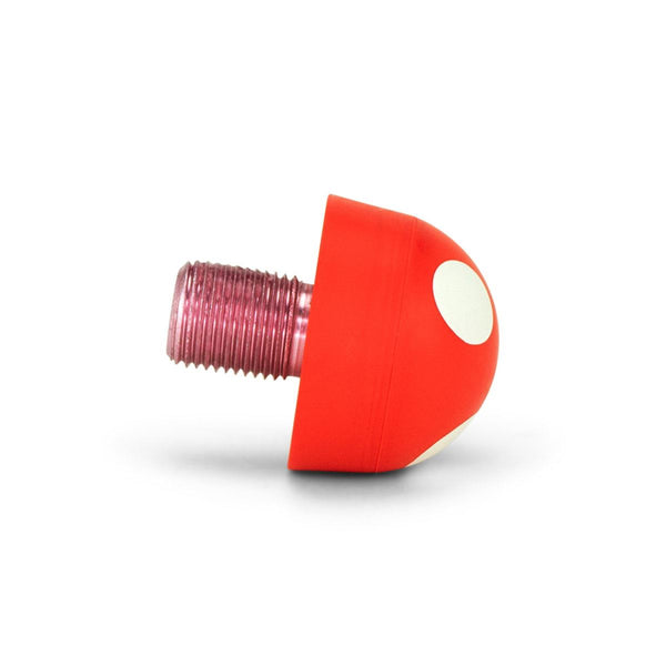 Moxi Mushroom Toe Stops - Red (Pair)