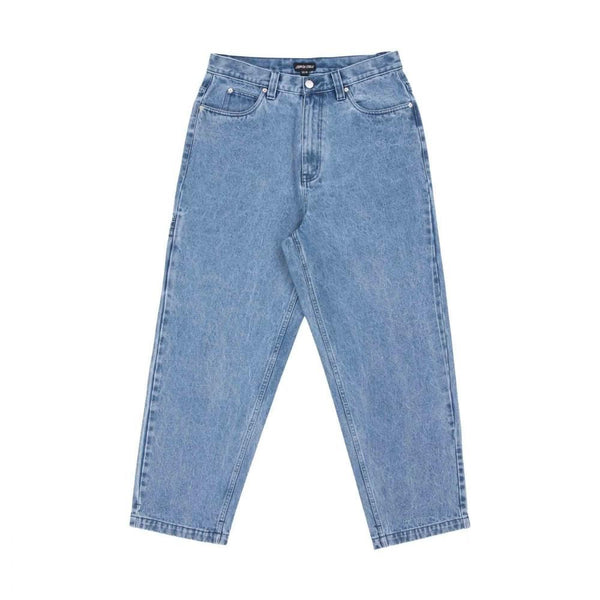 Santa Cruz Pant Railroad Pants - Mid Blue - Skatewarehouse.co.uk