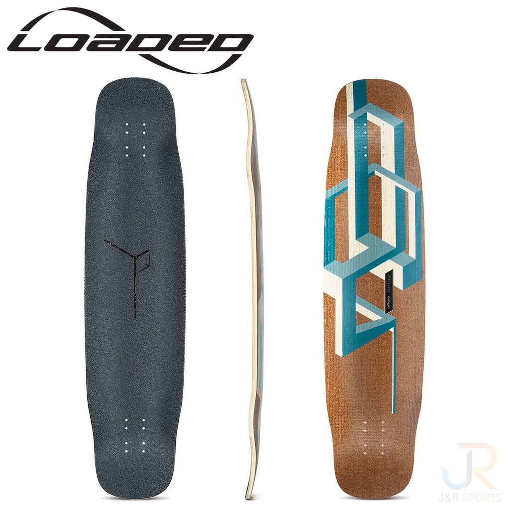 Basalt Tesseract Deck L:39" Wb:24.5" - 26" - Dark Blue - Skatewarehouse.co.uk