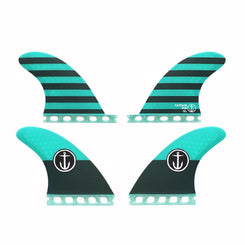 Captain Fin Co - CF Quad - Medium - Aqua (Futures) - M