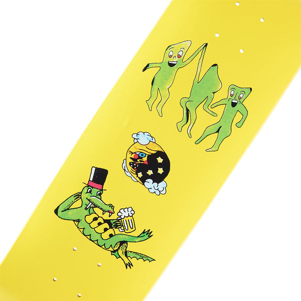 WKND 'Croc O'Clock' Alex Shmidt (SN) Yellow Skateboard Deck - 8.25