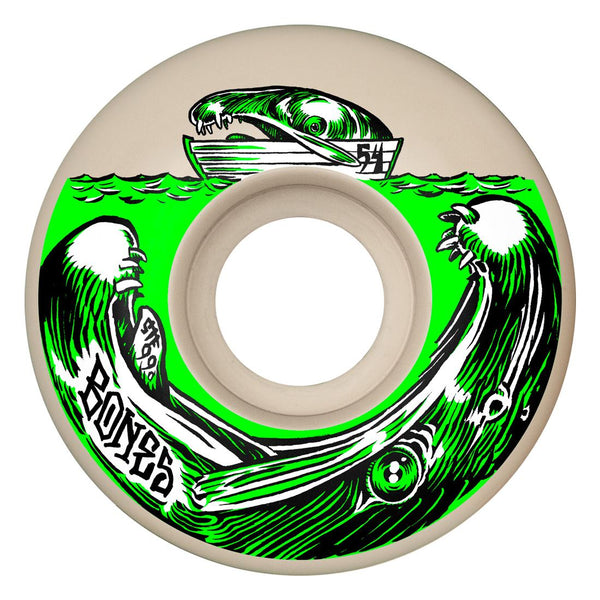 BONES Skateboard Wheels STF 'Salmon Dinner' V3 (Slims) 99A - Skatewarehouse.co.uk