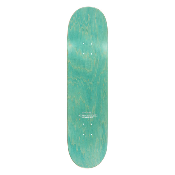 Sci-Fi Fantasy Neoliberal Hellscape (Blue) Skateboard Deck - 8.5