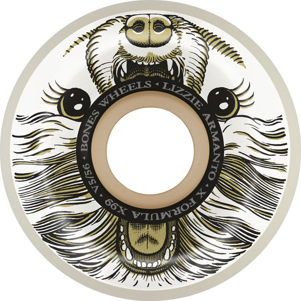 BONES Skateboard Wheels Armanto 'Alma Mutter' 56mm V5 Sidecut X-Formula 99a - 56mm