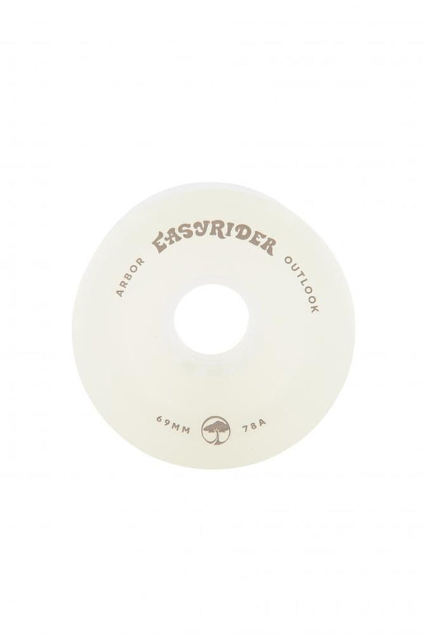 Arbor Easyrider Skateboard Wheels Outlook 78a - Ghost White - Skatewarehouse.co.uk