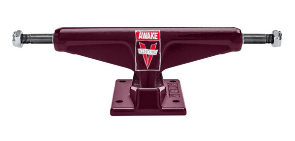 Venture Team Scribble Awake - (Maroon) Skateboard Trucks - 5.6 (5.5