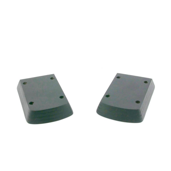 Hamboards - HST Truck Block Riser Set - Black Birch Skateboard Hardware