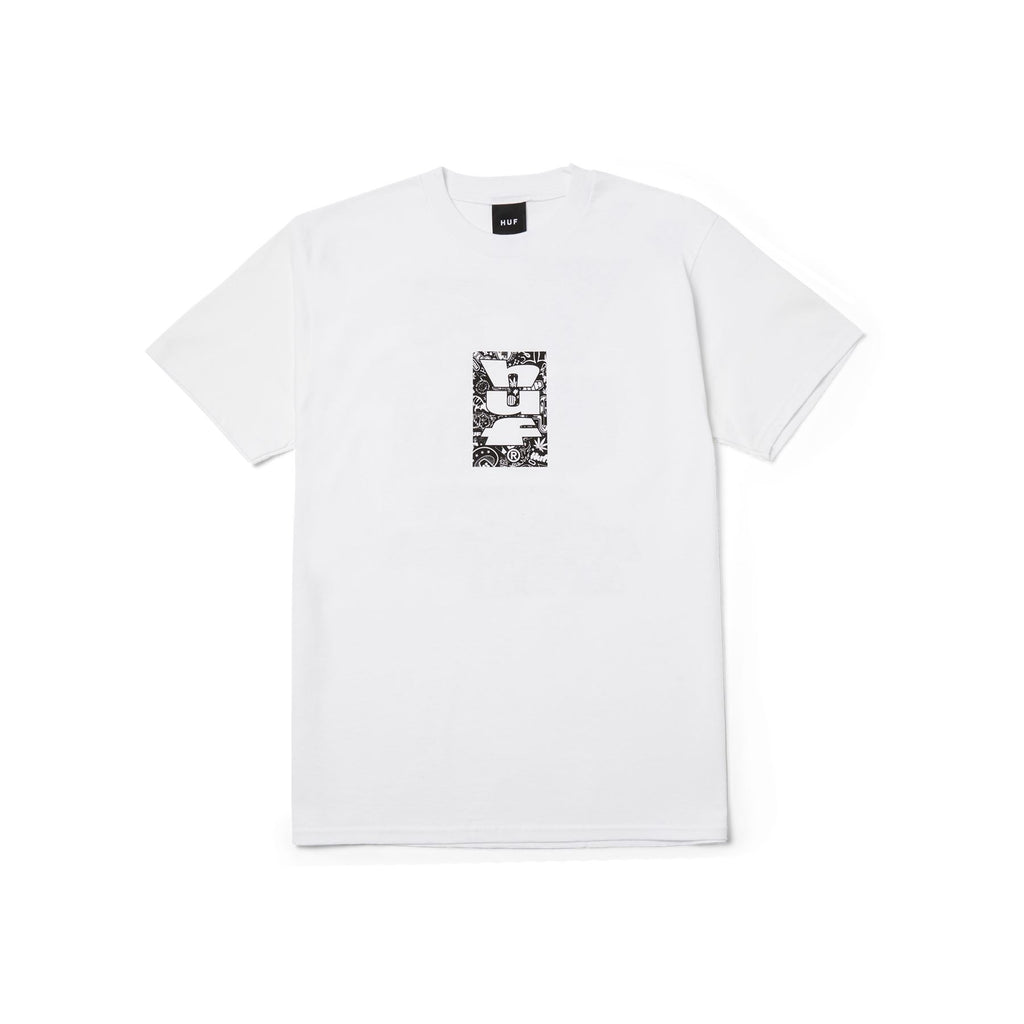 HUF Metablast S / S Tee (White) - M