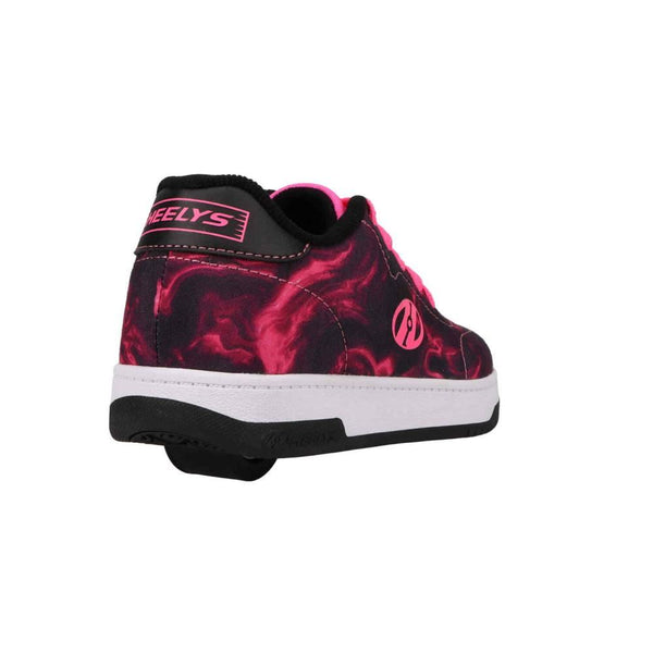 Heelys Sleek  - Black / Pink - Skatewarehouse.co.uk