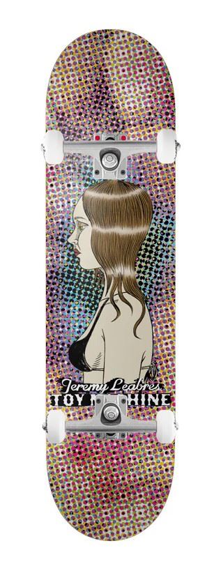 Toy Machine Jeremy Leabres 'Profile' x Venom Custom Complete Skateboard - 8.375"