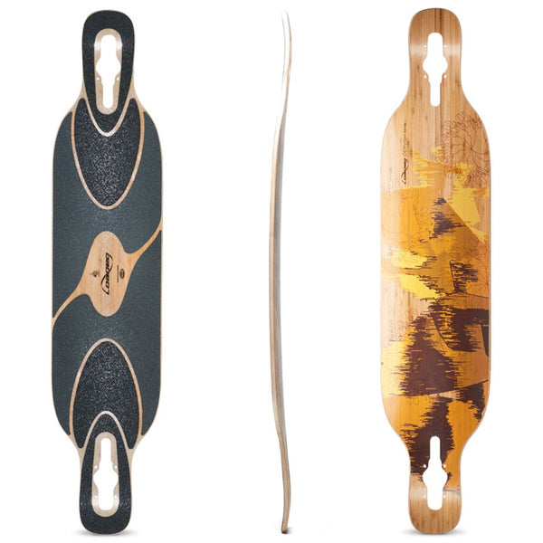 Loaded Boards Dervish Sama - Flex 2 - Freeride - Durian Purple Longboard Complete