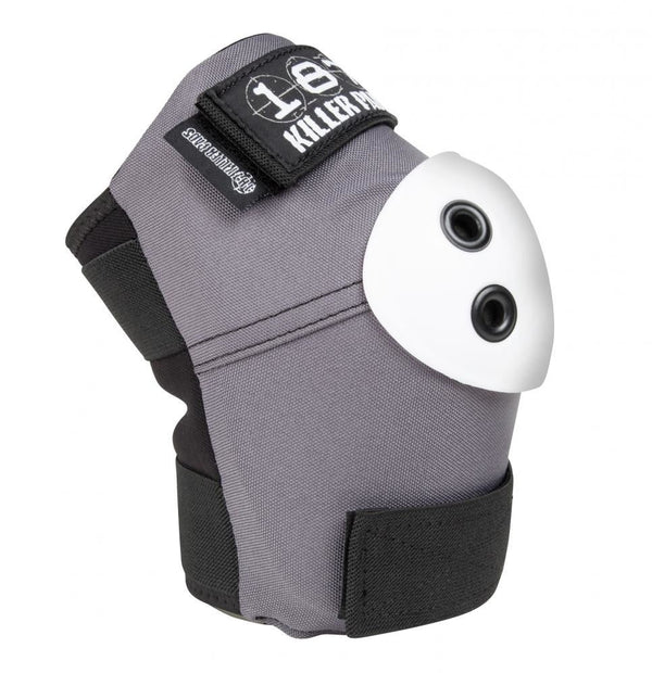 187 Killer Pads Elbow Pad - Grey / Black / White - Skatewarehouse.co.uk