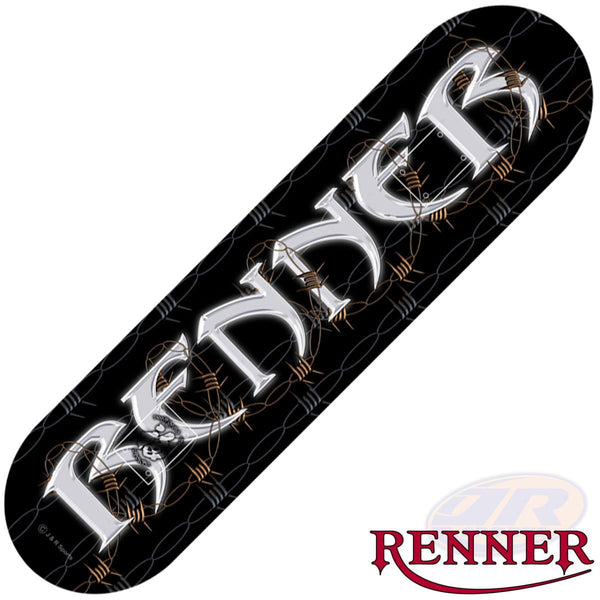 Renner B inc ABEC 7 & Black Trucks - B3 Razor Complete Skateboard