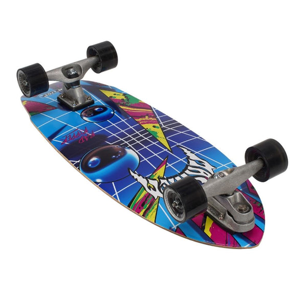 Carver ...Lost Rad Ripper Neon - C7 Surfskate Cruiser Skateboard - 10.5