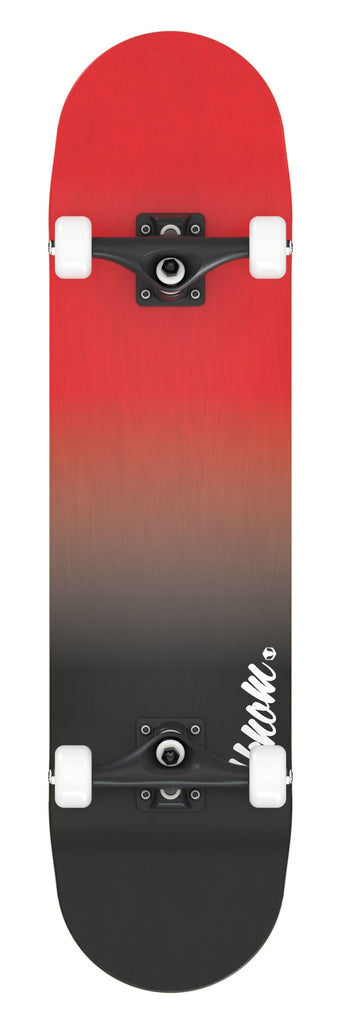 Venom My First Skateboard Complete - Fade Red/Black - 8.0"