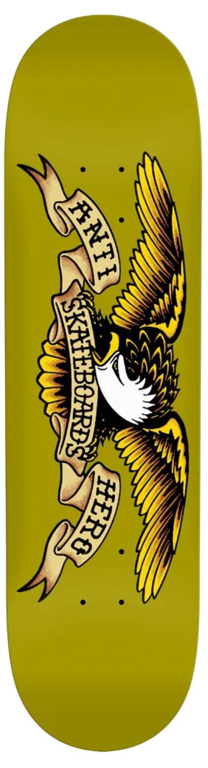 Anti Hero Team Classic Eagle - Dbx Skateboard Deck - 8.62