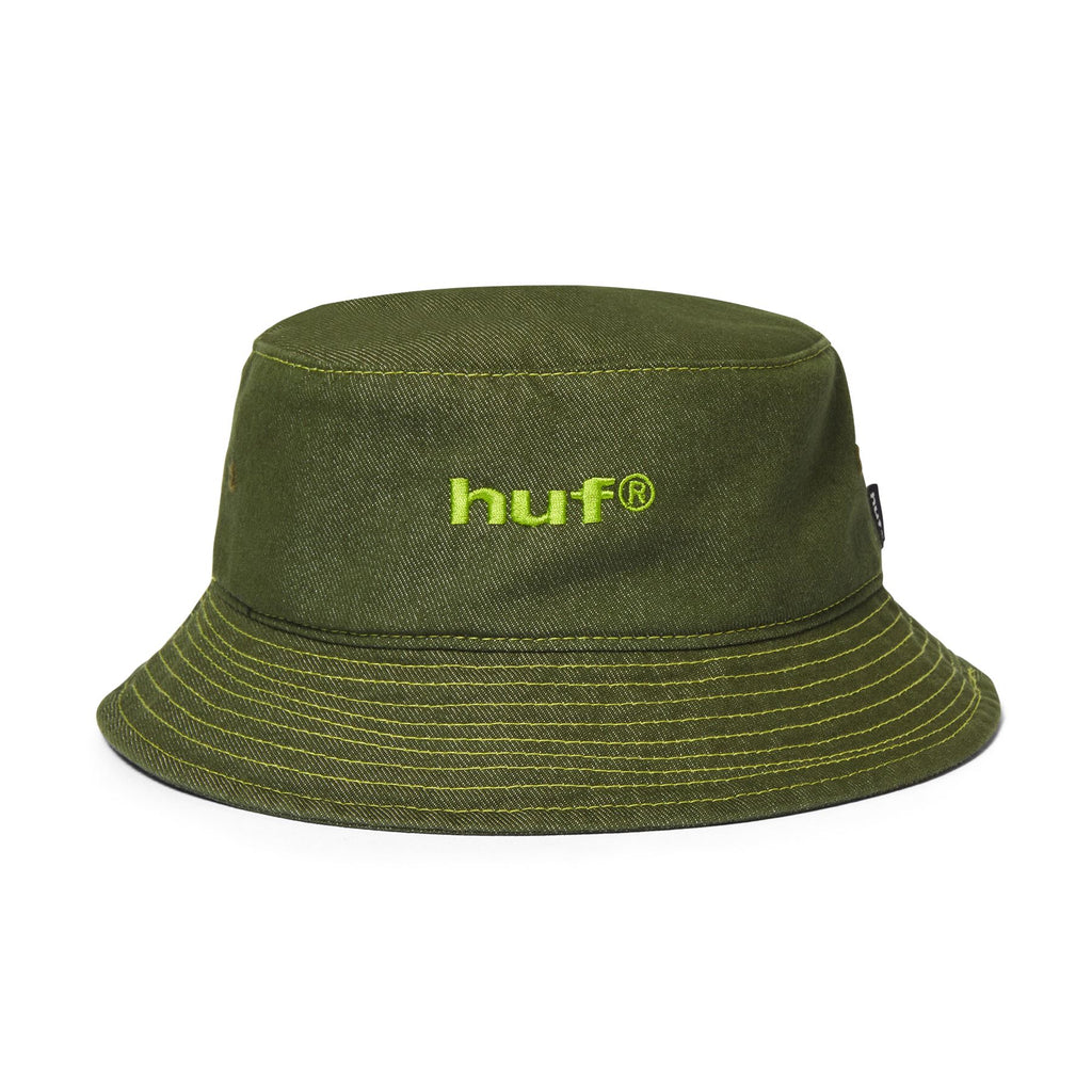 HUF Cassel Bucket Hat (Green) - S/M