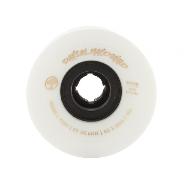 Arbor Signature Skateboard Wheels Summit Daniel MacDonald 78a - White - Skatewarehouse.co.uk