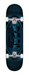 Real Dbx Oval Blue Foil x Venom Custom Complete Skateboard - 8.5"
