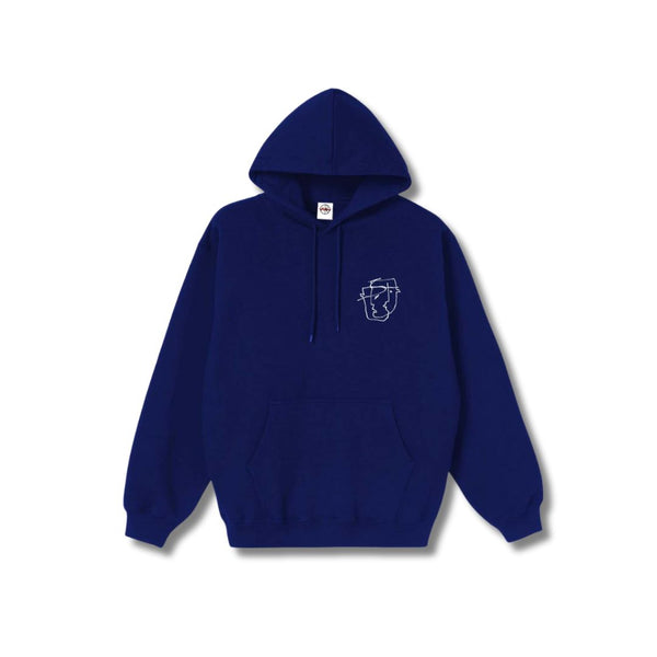Polar Skate Co Dave Hoodie | Tied Up (Ultramarine) - XL