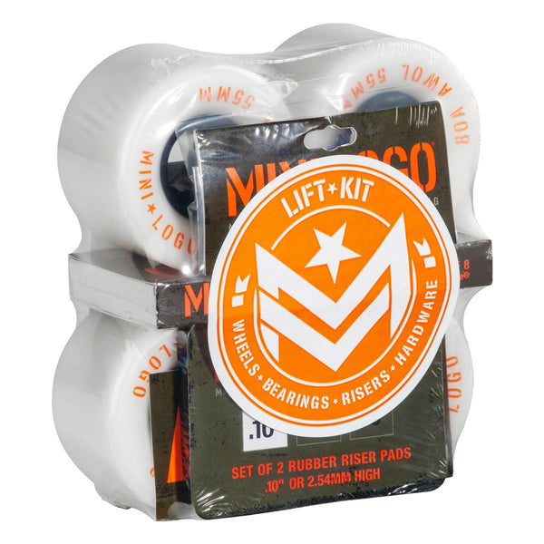 Mini Logo A.W.O.L. Lift Kit | 55mm 80a Wheels Skateboard Trucks