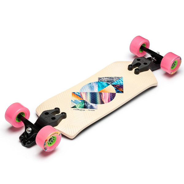 Loaded Boards Fathom Strata - Carving - Bee's Knees Orange Longboard Complete