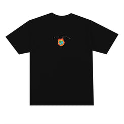 Sour Solution In Flames Tee Black - Skatewarehouse.co.uk