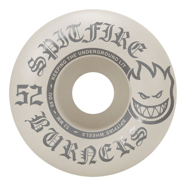 Spitfire Burner Bighead  (White) Skateboard Wheels