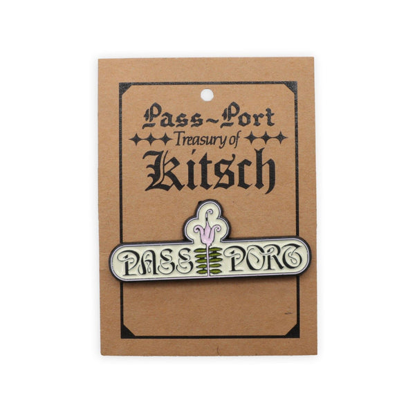 Pass~Port Gardenia Pin (Black / Multi) - One Size