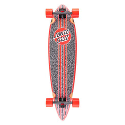 Santa Cruzer Complete Amoeba Dot Pintail Longboard - 9.58" x 39.0" - Skatewarehouse.co.uk