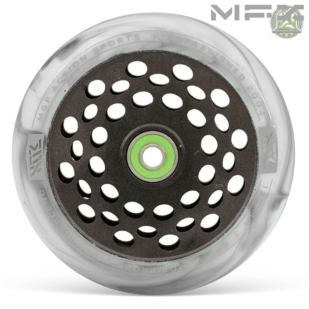 Madd Gear Mfx Scope 120Mm Alu Core Wheels - Smoke Black - Skatewarehouse.co.uk