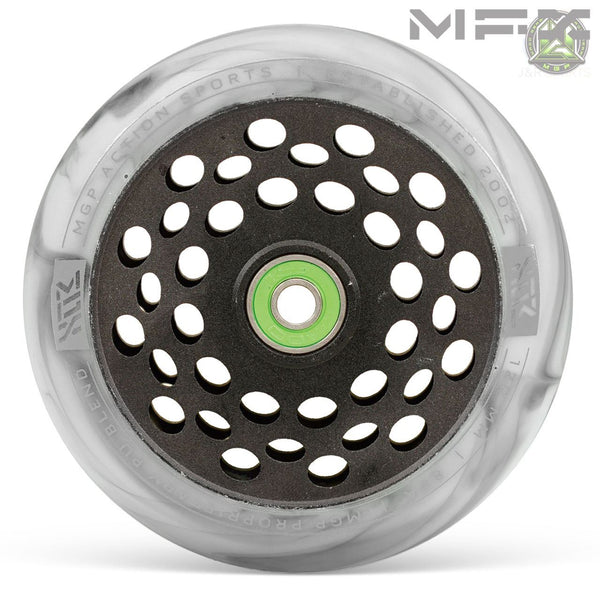 Madd Gear Mfx Scope 120Mm Alu Core Wheels - Smoke Black - Skatewarehouse.co.uk