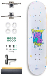 Sour Solution Barney And Friends Pro Custom Complete Pro Skateboard Kit - 8.25" - Skatewarehouse.co.uk