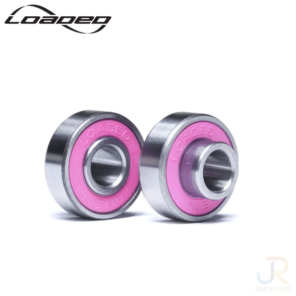 Loaded Jehu V2 Bearings + Integrated Spacers - (Set 8) Longboard Complete