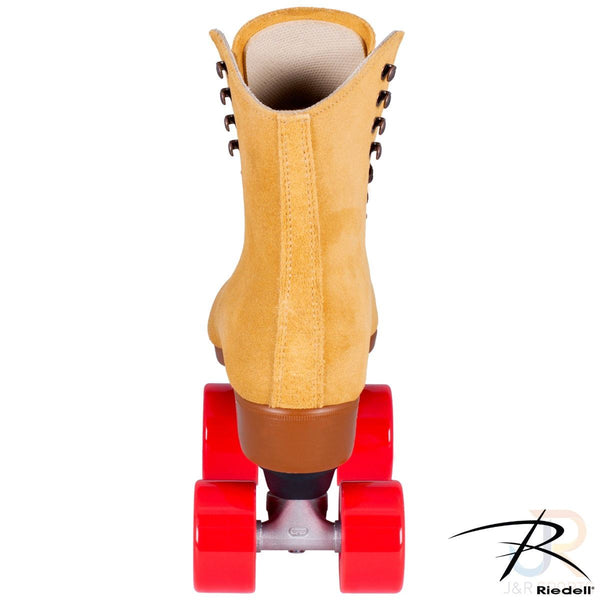 Riedell 135 Zone - Tan Suede - Width Medium Quad Skates