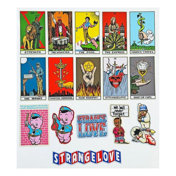 StrangeLove Sticker Pack #26 'Don Pendleton..again'