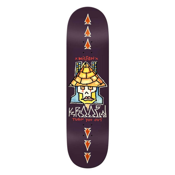 Krooked Wilson Turn Out Skateboard Deck - 8.38
