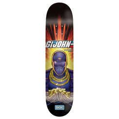 DGK John Shanahan 'Snake' Skateboard Deck - 8.06"