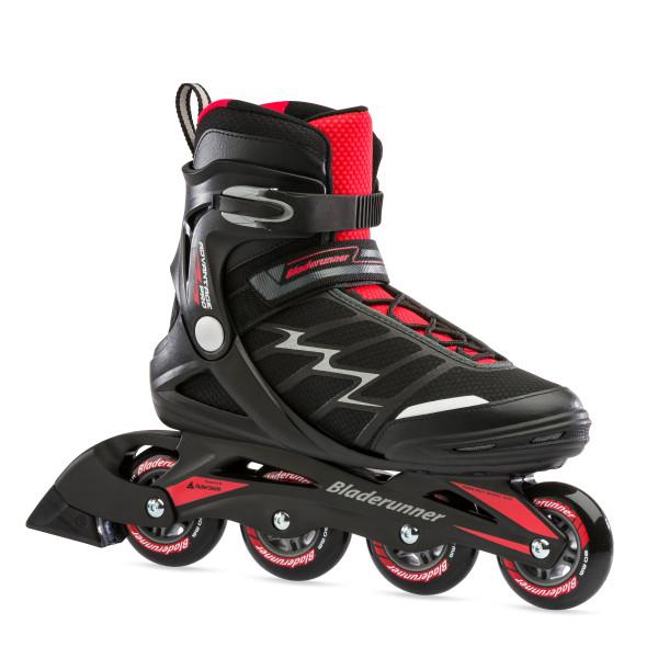 Rollerblade BR ADVANTAGE PRO XT Blk/Red Inline Recreational Skate - Skatewarehouse.co.uk