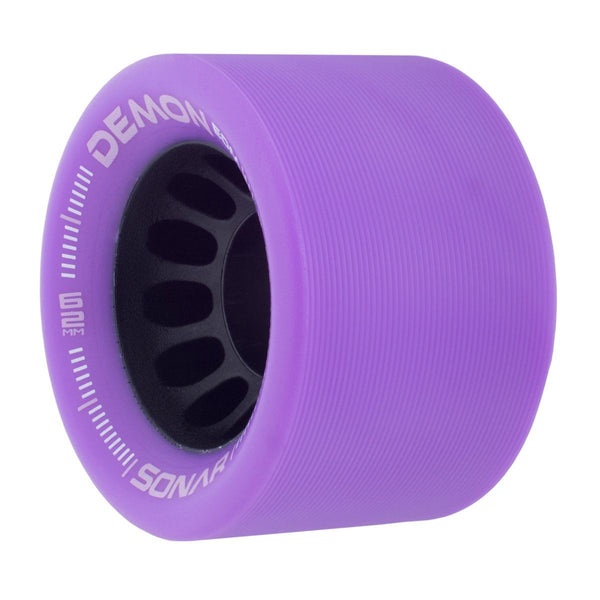Sonar (4) Demon Edm - Purple 62m / 95a Skateboard Wheels