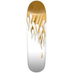Powell-Peralta™ Nitro Hot Rod Flames '' • • Gold Foil Skateboard Deck - 9.375" - Skatewarehouse.co.uk