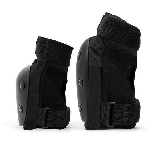 REKD Youth Heavy Duty Double Pad Set - Black / Black