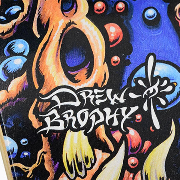 Carver ...Lost Drew Brophy Rocket Redux Surfskate Cruiser Skateboard Deck - 10.5