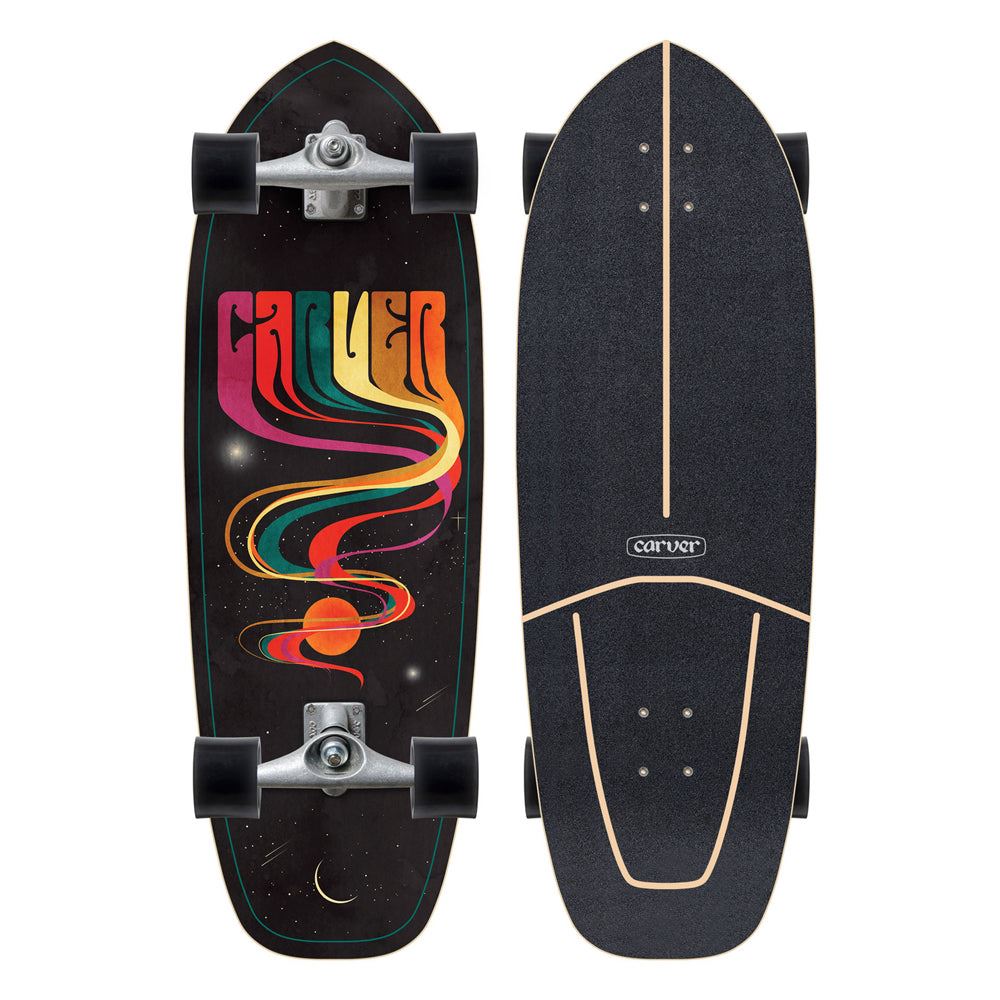 Carver Space Case - CX Surfskate Cruiser Skateboard - 10.125" x 31.25" - Skatewarehouse.co.uk