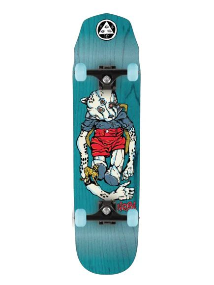 Welcome Skateboards Teddy (Teal Stain) Complete Skateboard - 7.75