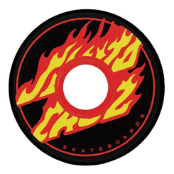 OJ Soft Skateboard Wheels Flame Dot Mini Super Juice 78a - Black - Skatewarehouse.co.uk