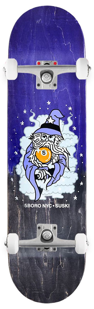 5BORO Aaron Suski '5Ball Wizard' x Venom Custom Complete Skateboard - 8.25" - Skatewarehouse.co.uk