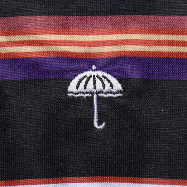 Helas Rayures Tee (Purple / Black) - S