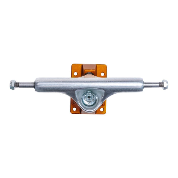 Slappy ST1 Hollow Lights Polished / Burnt Orange Skateboard Trucks - 8 (5.25