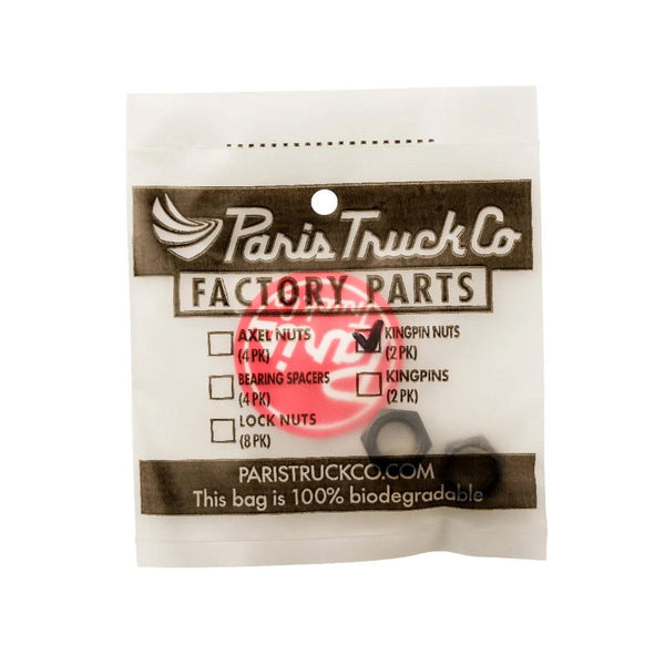 Paris Kingpin Nuts - Silver (2 Pack) Accessories